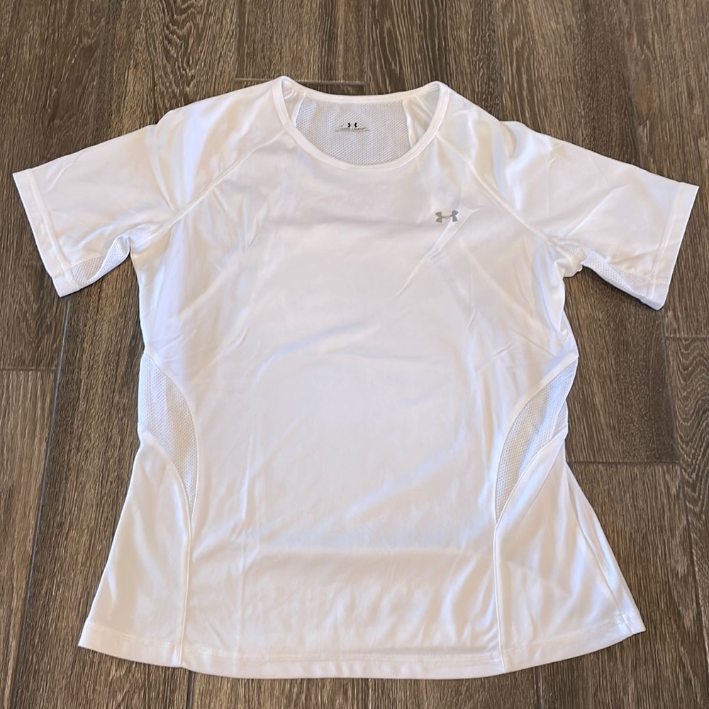 White Under Armour T-Shirt